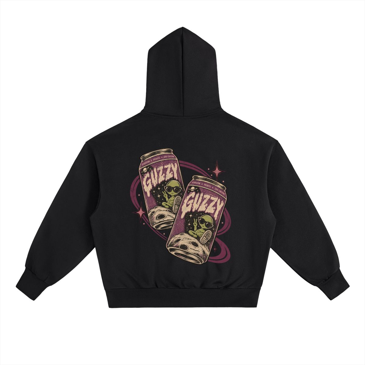 Cans Collide Heavyweight Hoodie