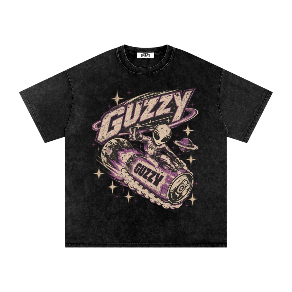 Space Surfing Washed Tee
