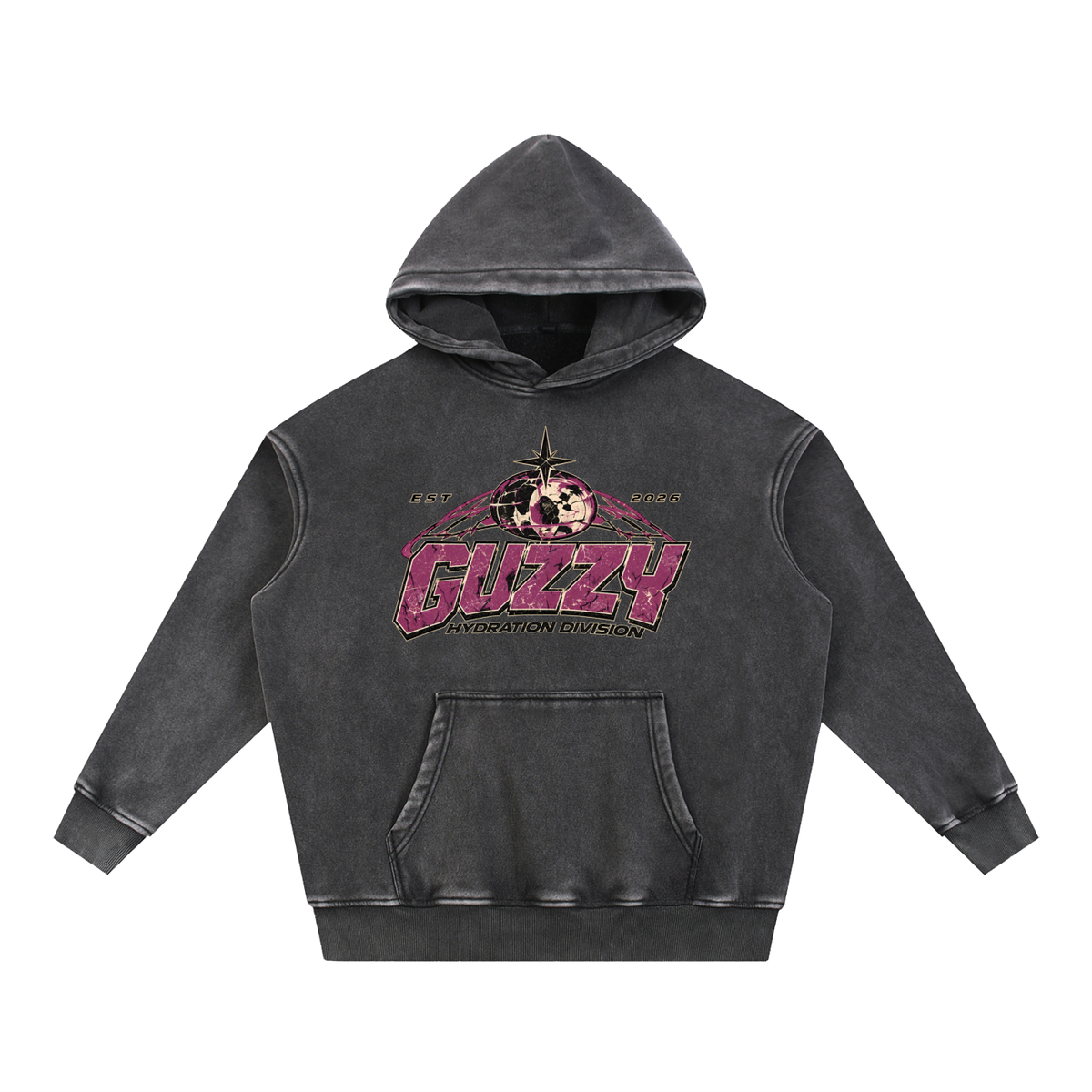 Hydration Division Washed Hoodie
