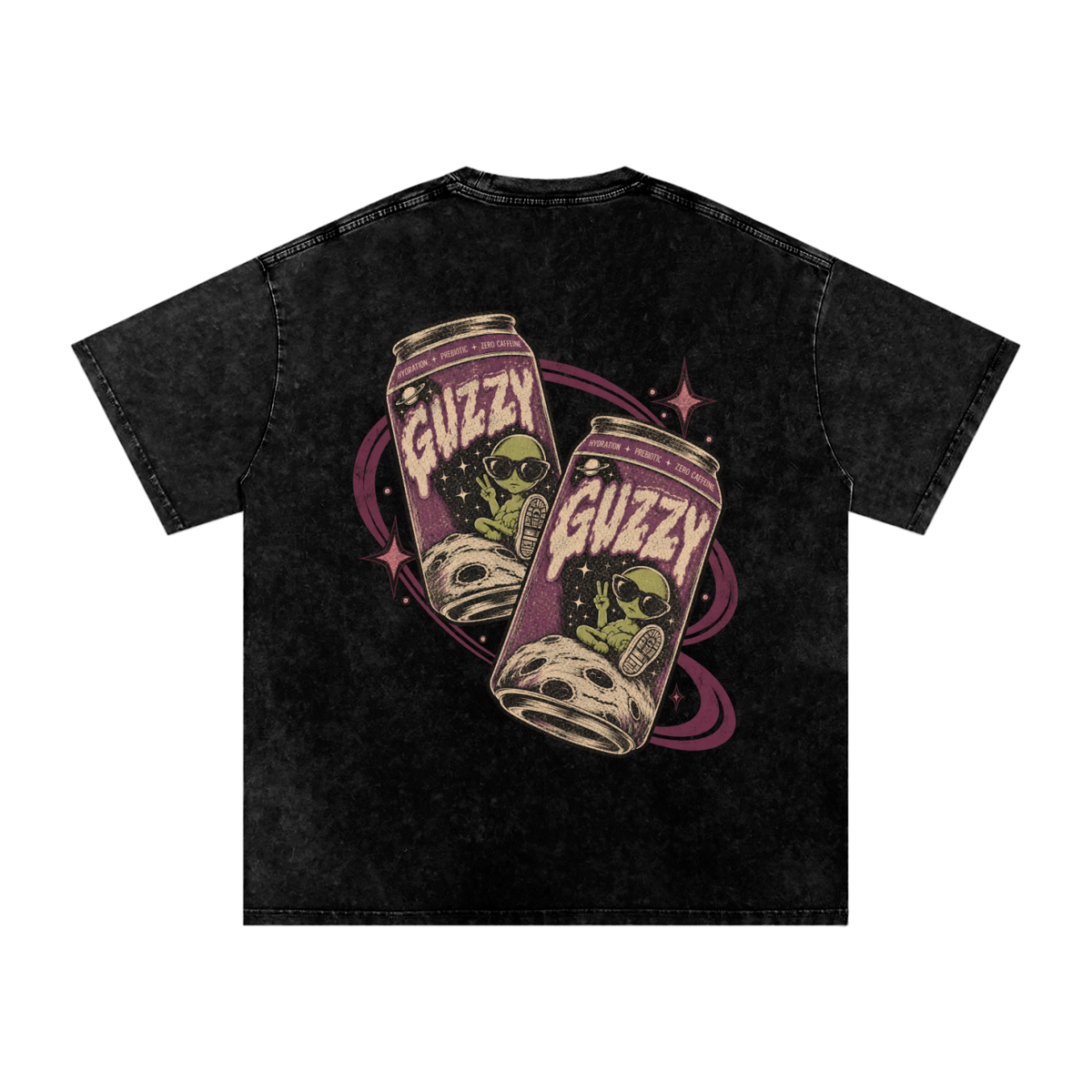 Cans Collide Washed Tee