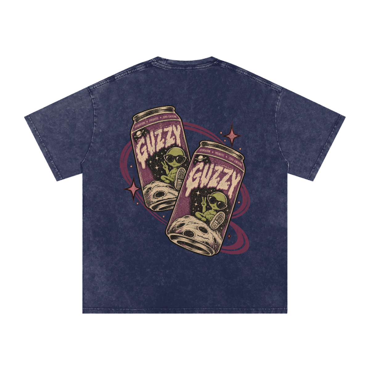 Cans Collide Washed Tee