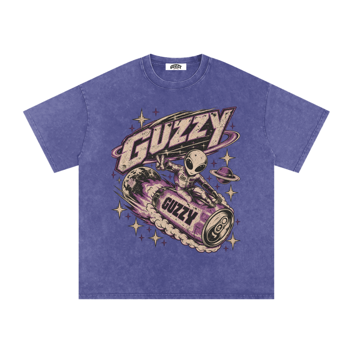 Space Surfing Washed Tee